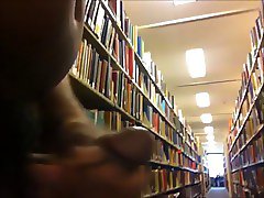 Naked in Library