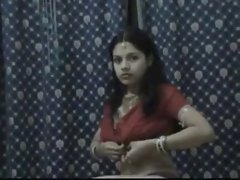 Desi Wife Being Filmed By Her Lucky Husband