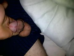 Sucking and putting a condom on my bro