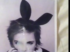 Emma Watson Bunny Ears Facial