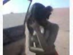 arabic girl with perfect body in desert with bra
