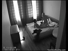 Hidden camera video of teen sucking dick
